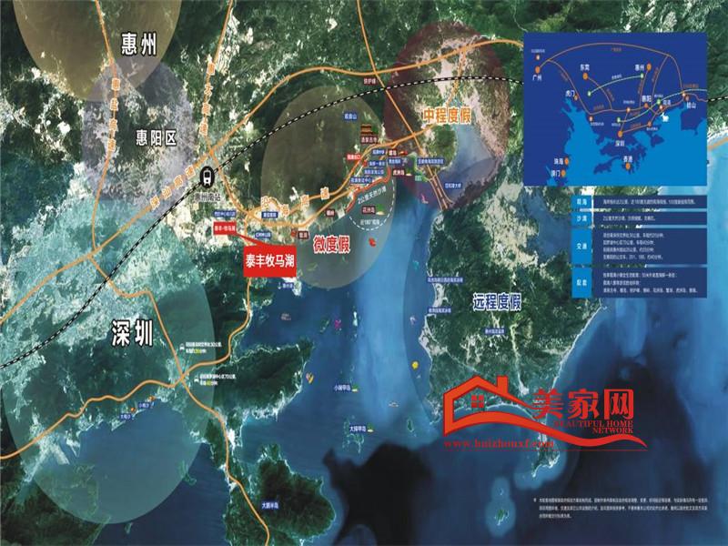 惠州牧马湖规划图